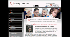 Desktop Screenshot of lovingcare-agency.com