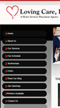Mobile Screenshot of lovingcare-agency.com